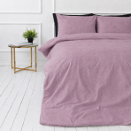 Linen bedding set „Linen Blushfade“. Bedding sets 150x200, 140x200 cm, 150x200 cm, 160x200 cm, 180x200 cm, 200x200 cm, 200x220 cm, 220x240 cm. Solid muted lilac bedding set without bold or contrasting patterns. Linen bedding set „Linen Blushfade“. Bedding sets 150x200, 140x200 cm, 150x200 cm, 160x200 cm, 180x200 cm, 200x200 cm, 200x220 cm, 220x240 cm. Solid muted lilac bedding set without bold or contrasting patterns.