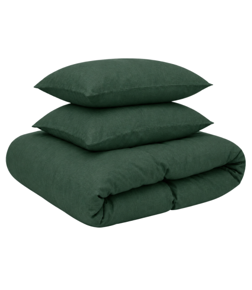 Linen bedding set „Linen Dark Green“. Linen bedding sets