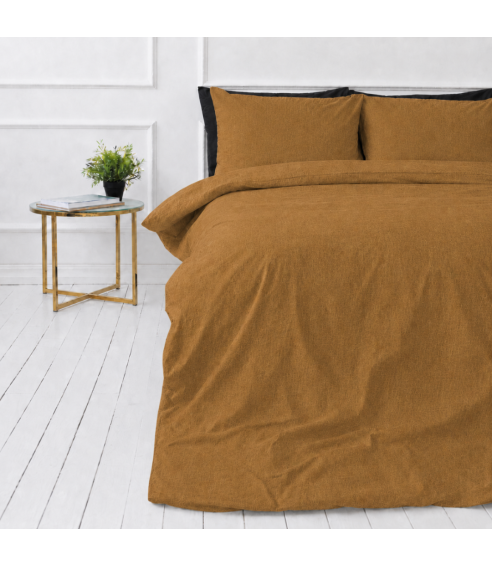 Linen Bedding Set „Linen Mustard“. Linen bedding sets