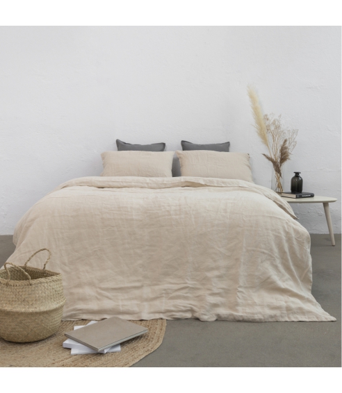 Linen Bedding Set „Linen sepia“. Linen bedding sets
