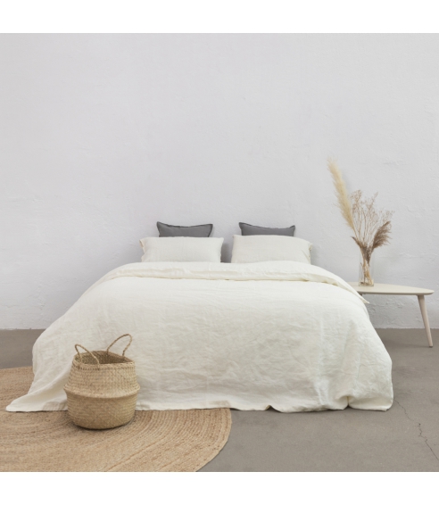 Linen bedding set „Linen white“. Linen bedding sets