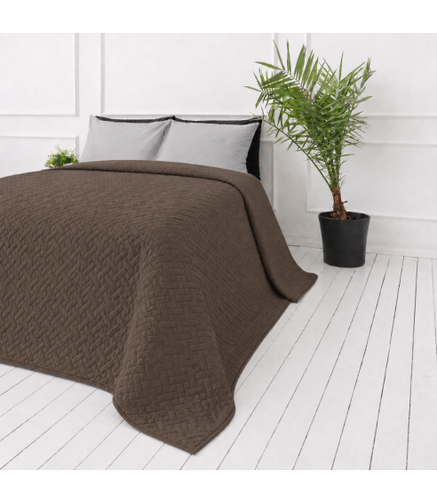 Bedspread “Bedspread Brunette”. Blankets