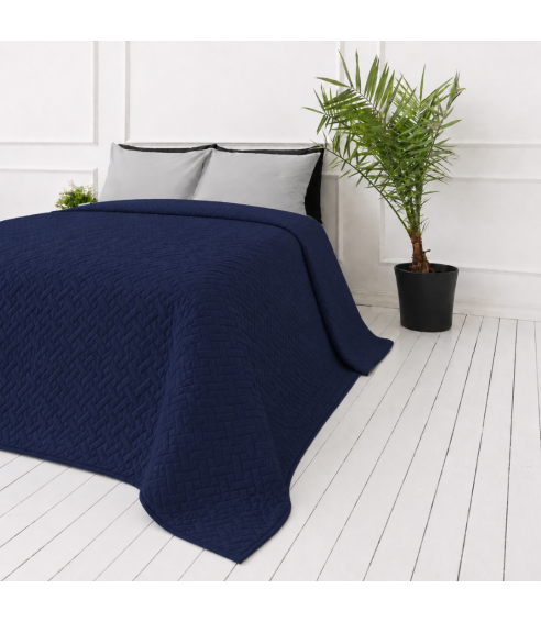 Bedspread “Bedspread Navy”. Blankets