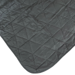 Bedspread “Coal”. Blankets, 220x240 cm. Elegant and versatile bed cover for a modern bedroom Bedspread “Coal”. Blankets, 220x240 cm. Elegant and versatile bed cover for a modern bedroom