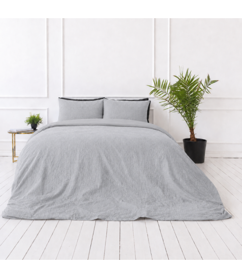 Muslin bedding set „Grey muslin“. Bedding sets 200x200