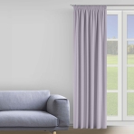 Blackout Curtains “Purple”, 150x275 cm. Elegant purpleish curtains, adding a regal and sophisticated touch to your space.