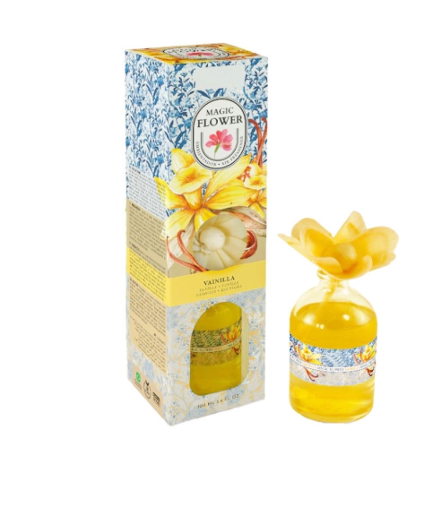 Home fragrances with an artificial flower “Vanilla”. Home fragrances