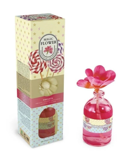 Home fragrances with an artificial flower “Piruleta”. Home fragrances