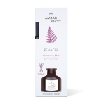 Reed Diffuser “Cerezo en Flor”. Home fragrances. Home diffuser with bamboo sticks emanating raspberry, plum, orange blossom, and grape scents for a fruity aroma