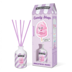 Reed Diffuser “Cotton Candy The Fruit Company". Home fragrances. Home fragrance with cotton candy scent, pink and purple design with diffuser sticks.