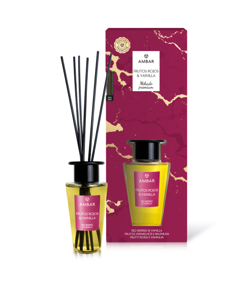 Reed Diffuser “Red Berries & Vanilla”. Home fragrances