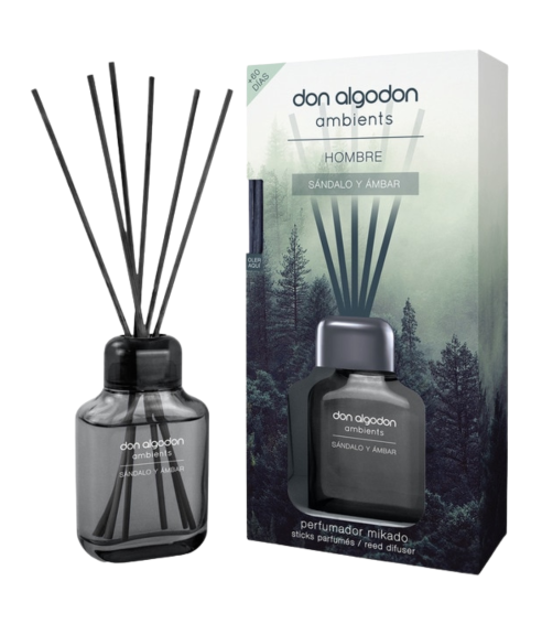 Reed Diffuser „Sandalo y Ambar Don Algodon“. Home fragrances