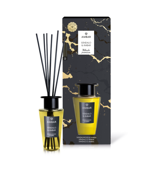 Reed Diffuser “Sandalwood & Amber”. Home fragrances