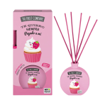 Reed Diffuser „The Fruit Company Strawberry cream“. Home fragrances. Strawberry cream home scent, creating a sweet and inviting atmosphere with fruity and creamy notes.