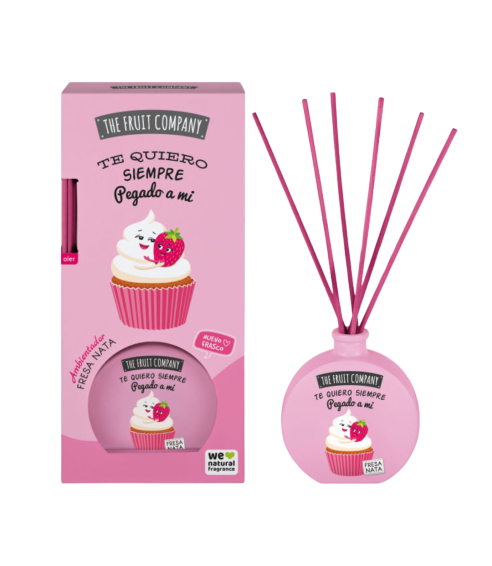 Reed Diffuser „The Fruit Company Strawberry cream“. Home fragrances