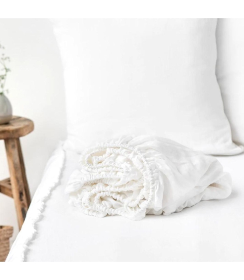 Waterproof jersey fitted sheet “White”. Fittedsheets