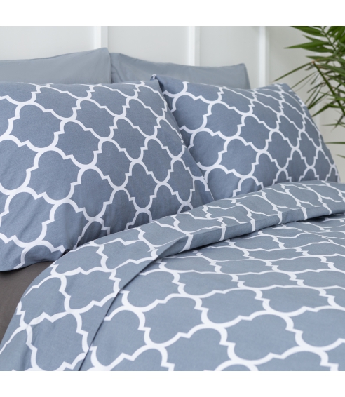 Pillowcase “Morocco Grey”. Pillowcases 50x70