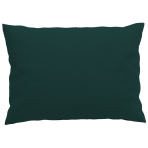 Pillow cover “Basil”. Pillowcases 50x70. Dark green solid-colored pillowcase.