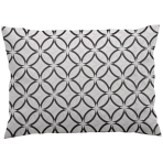 Pillow cover “Grey Retro Rings”. Pillowcases 50x70