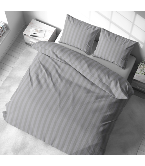 Pillowcases “Grey Stripes”