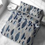 Pillowcases “Kora Indigo Drift”