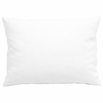 Pillow cover “White Cotton”. Pillowcases 50x70. White solid-colored pillowcase.