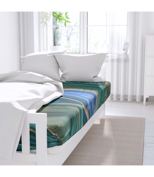 Bed Sheet „Artgreen“. Flat sheets