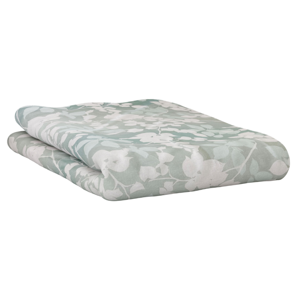 Bed Sheet „Emerald Boughs“, 150x220 cm, 180x220 cm, 200x220 cm, 220x240 cm
