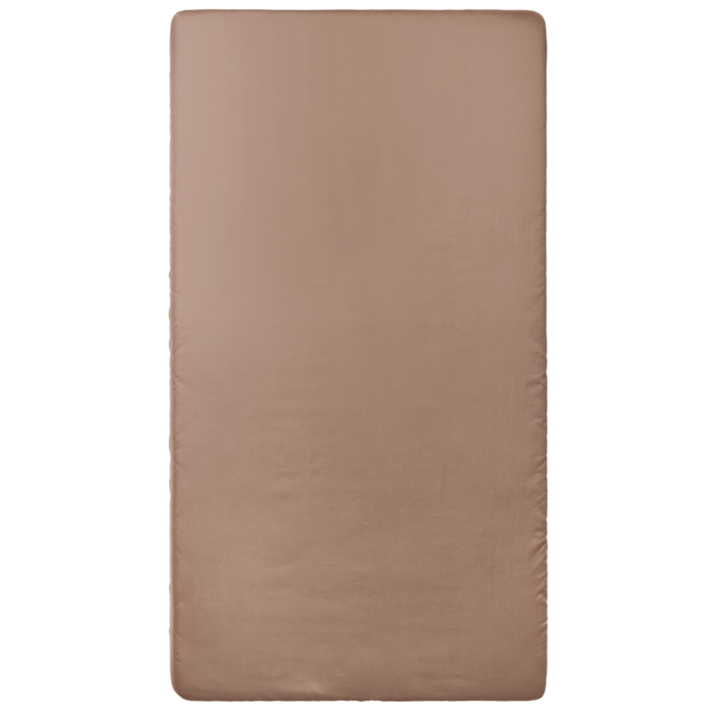 Bed Sheet „Latte“, 180x220 cm, 200x220 cm, 220x240 cm. Neutral-colored bedsheet suitable for any interior.