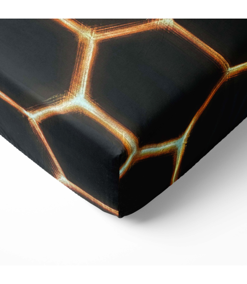 Bed Sheet „Lavahive“. Flat sheets