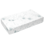 Fitted Sheet „Dandelion puff“. Fitted sheets 160x200, 90x200 cm, 140x200 cm, 160x200 cm, 180x200 cm. Fitted sheet with dandelion puff design