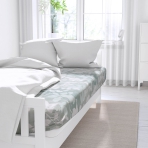 Fitted Sheet „Emerald Boughs“, 80x200 cm, 90x200 cm, 120x200 cm, 140x200 cm, 160x200 cm, 180x200 cm