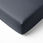 Fitted sheet “Graphite”. Fitted sheets 140x200, 90x200 cm, 140x200 cm, 160x200 cm, 180x200 cm. Cotton fitted sheet in graphite tone