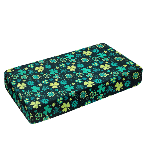 Fitted Sheet „Lucky Leaf“. Fitted sheets 90x200