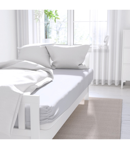 Fitted Sheet "Salt". Fittedsheets