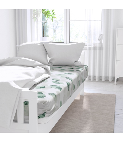 Fitted Sheet „Greenery“. Fittedsheets