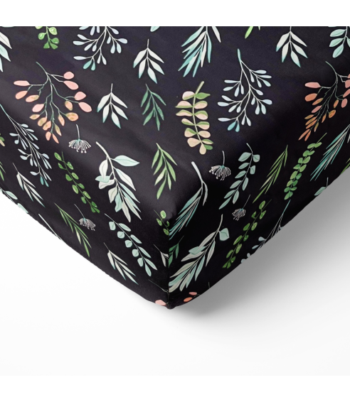 Fitted Sheet „Silent Canopy“. Fitted sheets 90x200