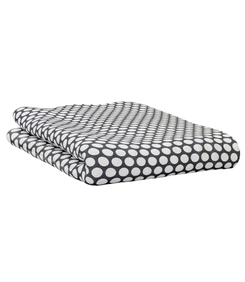 Fitted Sheet "Grey Ripple". Fittedsheets