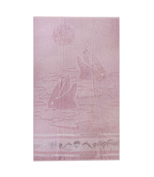 Beach towel “Cherry Dolphin”