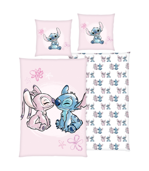 Bedding Set „Angel and Stitch“. Cotton bedding sets