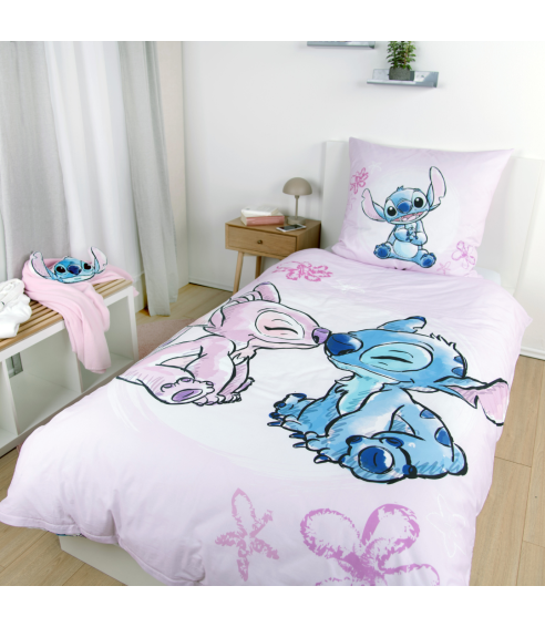 Bedding Set „Angel and Stitch“. Cotton bedding sets