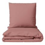 Bedding Set „Ash rose dark“. Pink bedding, 140x200 cm, 200x200 cm, 200x220 cm. Ash rose bedding set exudes elegance.