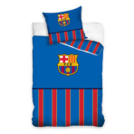 Bedding Set „Barcelona“. Cotton bedding sets, 140x200 cm. Fc barcelona bedding set with club logo