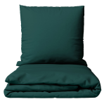 Bedding Set „Basil“. Bedding sets 155x200, 140x200 cm, 150x200 cm, 160x200 cm, 180x200 cm, 200x200 cm, 200x220 cm, 220x240 cm. Dark green solid color bedding set.