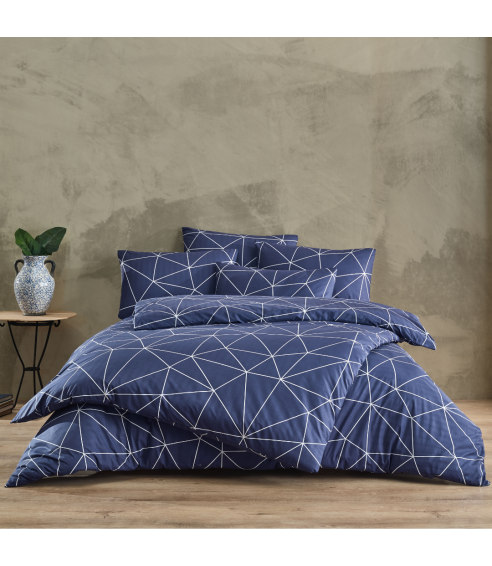 Bedding Set „Bern Navy“. Cotton bedding sets