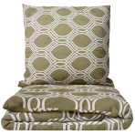 Bedding Set „Olive Orbit“. Bedding sets 155x200, 140x200 cm, 150x200 cm, 160x200 cm, 180x200 cm, 200x200 cm, 200x220 cm, 220x240 cm