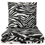 Bedding Set „Black Safari“. Bedding sets 155x200, 140x200 cm, 150x200 cm, 160x200 cm, 180x200 cm, 200x200 cm, 200x220 cm, 220x240 cm. Black and white bedding set with a bold zebra pattern Bedding Set „Black Safari“. Bedding sets 155x200, 140x200 cm, 150x200 cm, 160x200 cm, 180x200 cm, 200x200 cm, 200x220 cm, 220x240 cm. Black and white bedding set with a bold zebra pattern