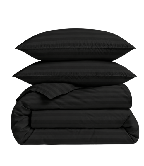 Bedding Set „Black Stripes“. Hotel bedding sets
