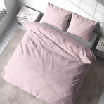 Bedding Set „Piggy“. Bedding sets 135x200, 140x200 cm, 200x200 cm, 200x220 cm, 220x240 cm. Stylish pink bedding set, adding a pop of color to your bedroom decor.