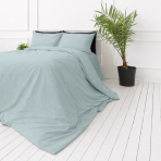 Bedding Set „Blue haze“. Blue bedding sets, 140x200 cm, 200x200 cm, 200x220 cm. Light blue bedding set, offering a refreshing and airy feel to your bedroom with its gentle, peaceful shade. Bedding Set „Blue haze“. Blue bedding sets, 140x200 cm, 200x200 cm, 200x220 cm. Light blue bedding set, offering a refreshing and airy feel to your bedroom with its gentle, peaceful shade.